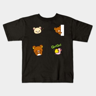 rilakkuma sticker sheet Kids T-Shirt